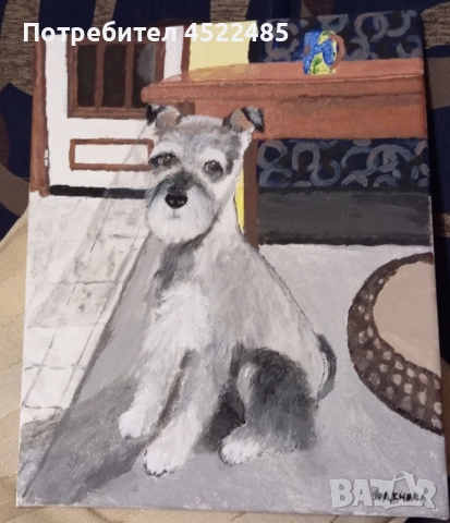 ръчно рисувани картини с акрилни бои 25/30, снимка 4 - Картини - 52192603