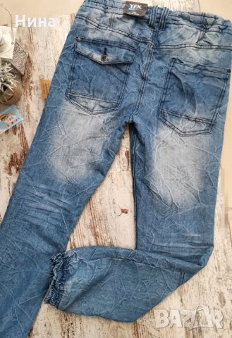 Младежки дънки Y.F.K, снимка 2 - Детски панталони и дънки - 30428677