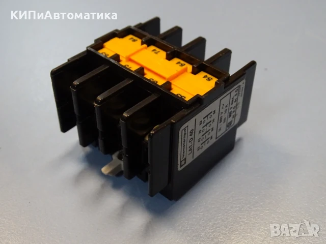 помощни контакти Telemecanique LA1-D40 Auxiliary contact block 10A, снимка 6 - Резервни части за машини - 50504914