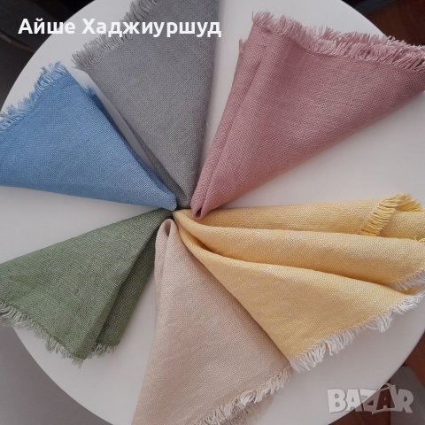 Текстилни салфетки , снимка 2 - Покривки за маси - 37582619