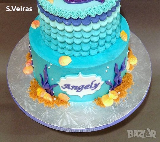 5 Броя Подложки за Торта, Височина 12 мм, Сребристо, 3 Размера, снимка 4 - Прибори за хранене, готвене и сервиране - 38241752