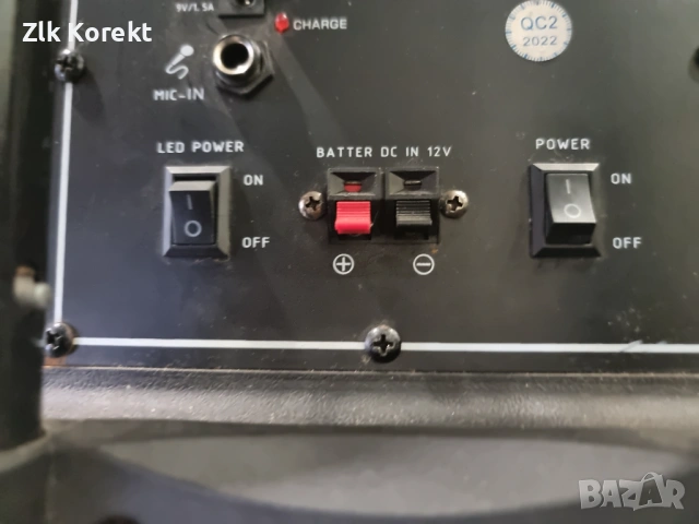 Караоке тонколона, безжична колона 40W, снимка 6 - Друга електроника - 54090409