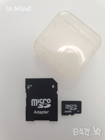 Карта памет 256MB MicroSD +Adapter