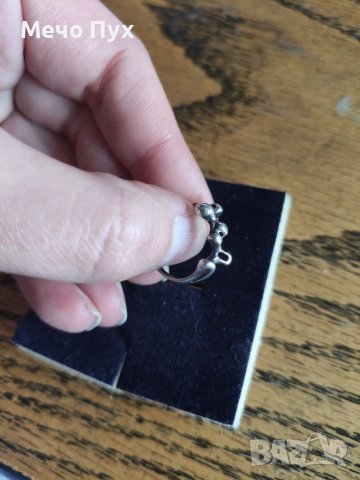 Сребърен пръстен (112), снимка 4 - Пръстени - 39893661