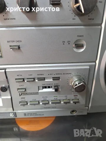 PHILIPS D 8614 boombox, снимка 3 - Радиокасетофони, транзистори - 56059842