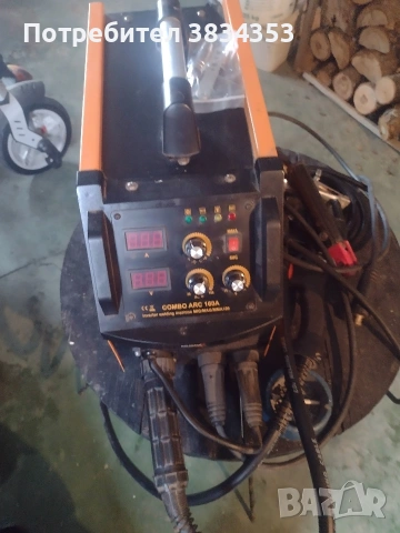 комбиниран апарат за заваряване не използван само е пробвам и стой в мазето без да се използва, снимка 2 - Друга електроника - 53323621