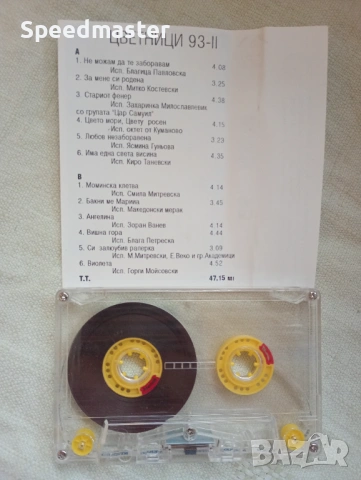 Цветници 93, снимка 2 - Аудио касети - 54127919