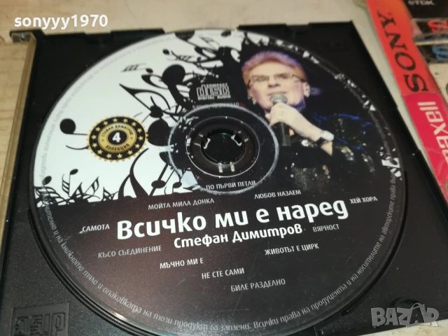 ВСИЧКО МИ Е НАРЕД ЦД 0708251747, снимка 12 - CD дискове - 51288685