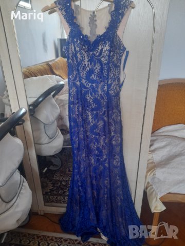 Дамска официална дантелена рокля, снимка 5 - Рокли - 37233127