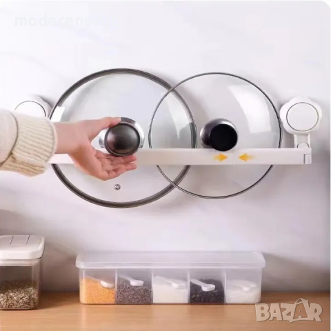 Закачалка за кухня или баня самозалепваща разтегателна, снимка 4 - Закачалки - 44737034