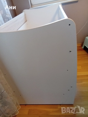 Бебешко легло Lorelli, Dream, Люлеещо се, 60 x 120 см, Бяло с Ортопедичен бебешки матрак., снимка 6 - Бебешки легла и матраци - 52506375