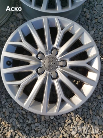 5x112 16.цола..7j ET48 оргинални АУДИ , снимка 4 - Гуми и джанти - 50941045