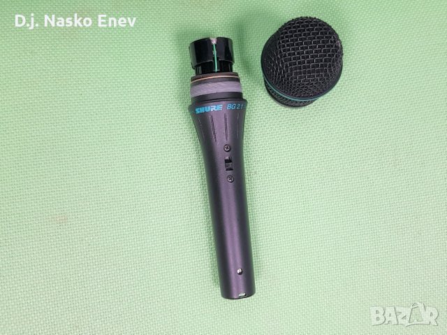 Shure BG 2.1(Beta Green) Dynamic Microphone -Динамичен кабел микрофон /Made In Mеxico/, снимка 2 - Микрофони - 31889198