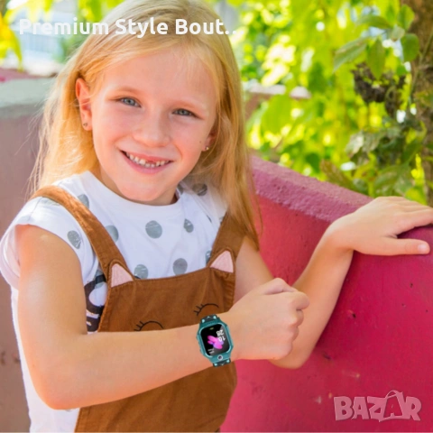 Детски смарт часовник с GPS и SOS бутон , снимка 5 - Дамски - 54138385