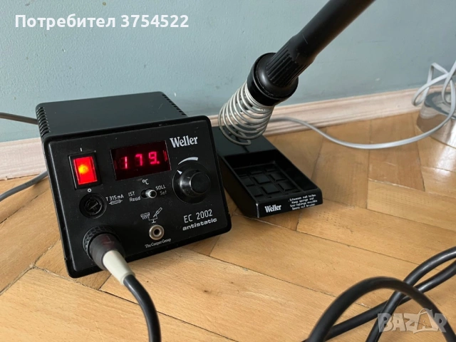 Weller Антистатичен поялник, снимка 10 - Други инструменти - 54150260