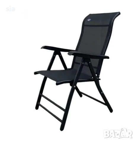 Къмпинг стол сгъваем, 7 позиции на облегалката, снимка 2 - Къмпинг мебели - 46974379