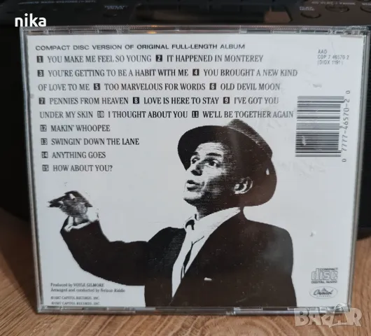 CD, Frank Sinatra Songs for Swingin' Lovers! Франк Синатра, снимка 3 - CD дискове - 47870602