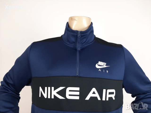 Nike NSW Air Zip Top - Оригинална мъжка блуза с цип размер L, снимка 5 - Блузи - 53999640