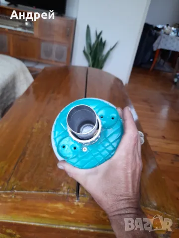 Стара въртяща се стойка за Елха, снимка 6 - Антикварни и старинни предмети - 47719163