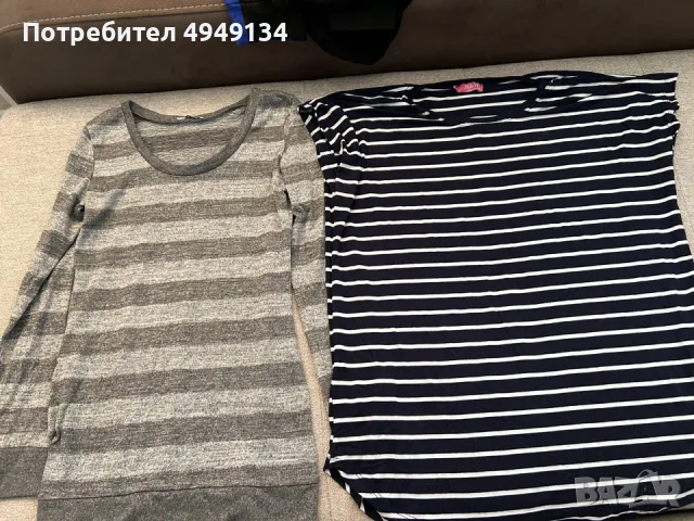 Блузи с дълъг ръкав и къс ръкав