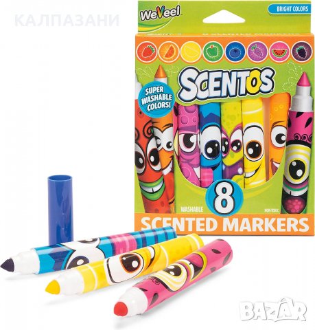 Ароматизирани маркери 8 бр - SCENTOS 40605, снимка 2 - Рисуване и оцветяване - 37293600