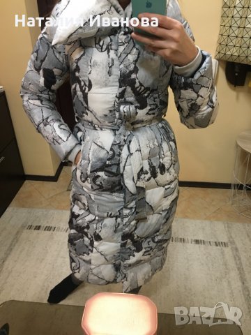 Зимно шушляково яке с качулка, снимка 3 - Якета - 31367281