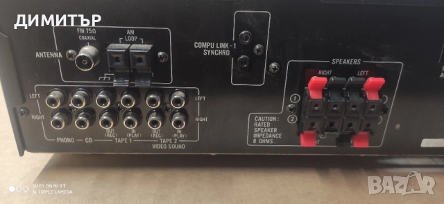 усилвател/ресивър JVC RX-206, снимка 9 - Ресийвъри, усилватели, смесителни пултове - 52860152