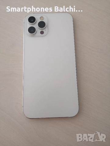Iphone 12 Pro Max Silver -128gb - 100 %battery health , снимка 5 - Apple iPhone - 52115123