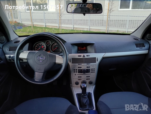 Опел Астра H, 03. 2008 г. 1,4л 90к.с бензин-газ, снимка 6 - Автомобили и джипове - 52932147