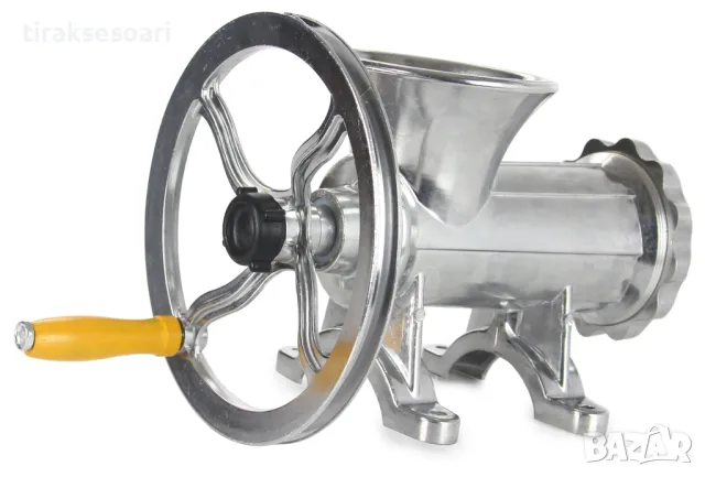 Полска Ръчна Месомелачка №22 алуминиева MAR-POL, снимка 7 - Месомелачки - 49349497