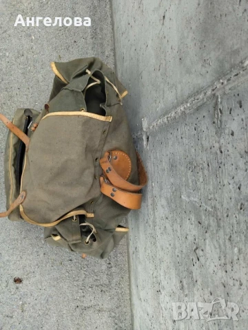 Брезентова раница , снимка 2 - Екипировка - 50502780