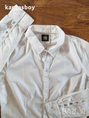 g-star bond dandy basic dress shirt - страхотна дамска риза, снимка 2 - Ризи - 31657693