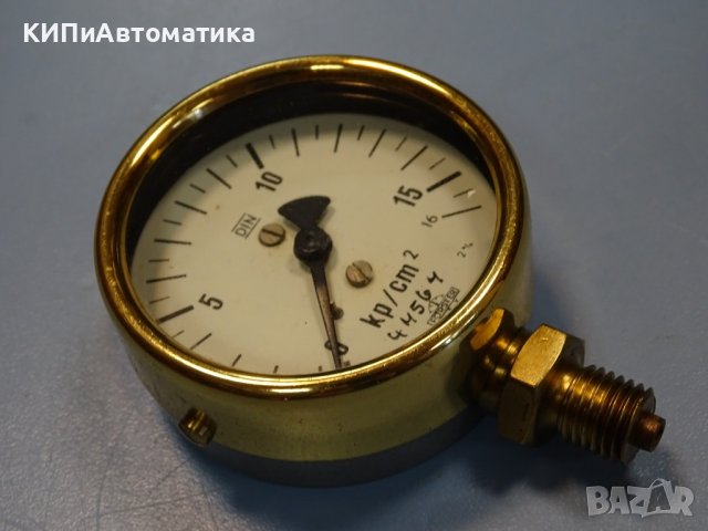 манометър FORSTER Manometer 0-15Bar , снимка 3 - Резервни части за машини - 37730855