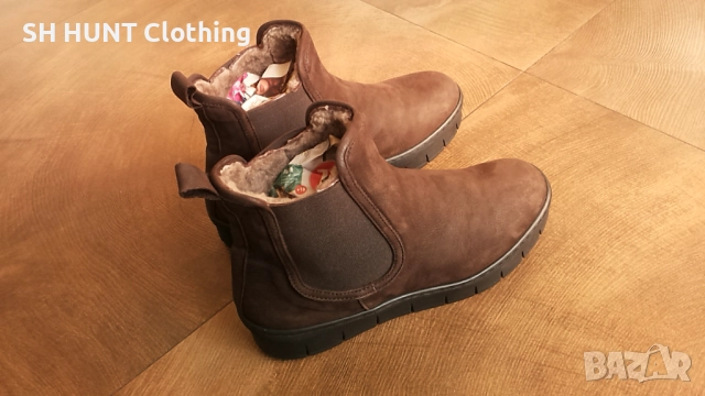 NUDE of SCANDINAVIA размер EUR 39 зимни естествена кожа 15-12-S, снимка 3 - Дамски боти - 52666585