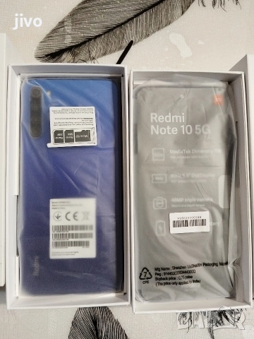 Redmi Note 10 5G/Redmi Note 8T/пълен комплект/Без Забележки , снимка 4 - Xiaomi - 52871363