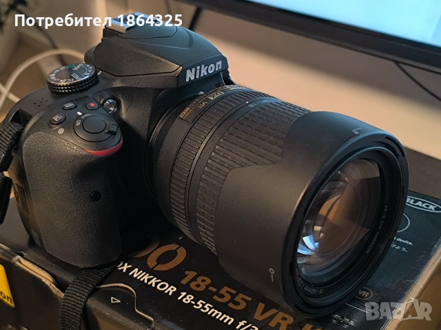 Nikon D3400 само на 1659 кадъра + 18-140 + 35мм 1,8 ПЕРФЕКТНИ!, снимка 5 - Фотоапарати - 54114060