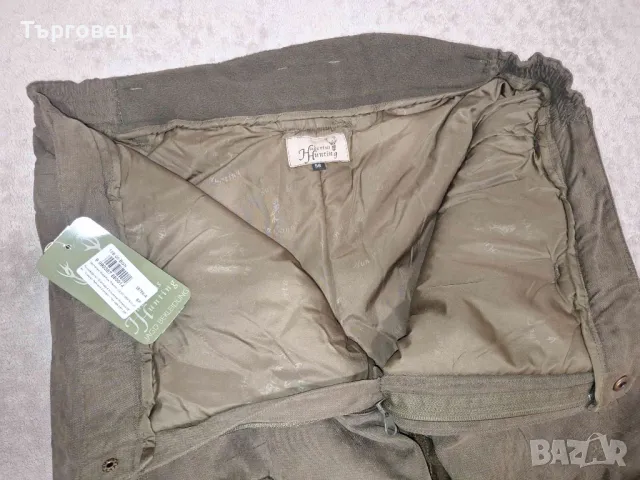 Нов ловен термо панталон,немска марka  Hubertus Thermo-Jagdhose OS 60 TEX ,Размер 58 , снимка 10 - Екипировка - 48933032