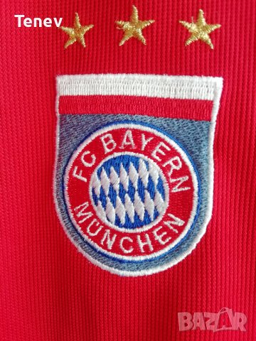 Bayern Munich Adidas оригинална тениска фланелка Climacool Байерн Мюнхен XL, снимка 6 - Тениски - 37756430