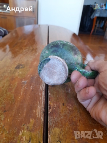 Старо Керамично кандило, снимка 6 - Други ценни предмети - 52828860