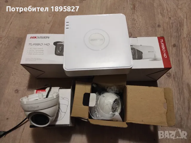 Камери за видеонаблюдение Hikvision HD комплект , снимка 3 - Комплекти за видеонаблюдение - 48252826