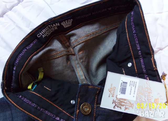 Christian Audigier оригинални дамски дънки, снимка 9 - Дънки - 54343110