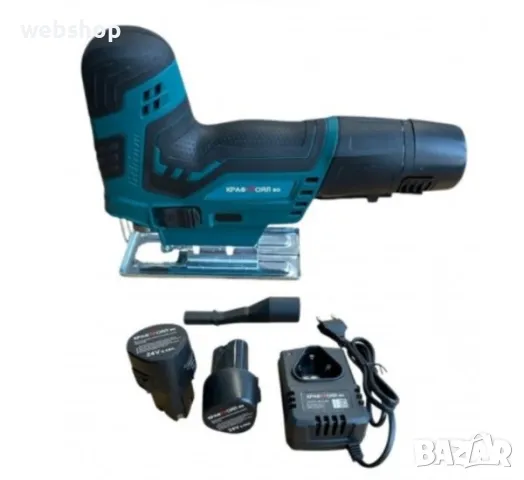 Комплект Акумулаторно Зеге KraftRoyal, пробивен трион, 24VDC, 6Ah, 850W, 65mm, снимка 1