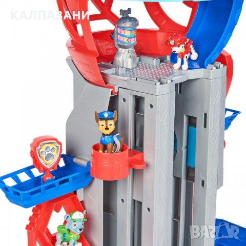 PAW PATROL Градска наблюдателна кула Ultimate City Tower 6060353, снимка 7 - Коли, камиони, мотори, писти - 35064505