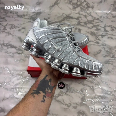 Nike Shox TL Нови Сиви Мъжки Маратонки 40-45 Номер Найк 