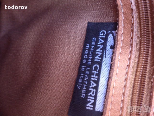 Кожена чанта Gianny Chiarini , снимка 4 - Чанти - 33733411