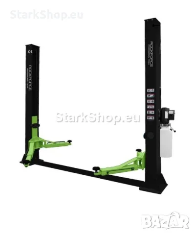 ПРОФЕСИОНАЛЕН Подемник Двуколонен 4 тона Електрохидравличен RockForce PROFESSIONAL Височина на повди