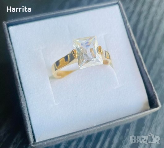Красив пръстен от Медицинска стомана-Номер-8, снимка 2 - Пръстени - 42256455