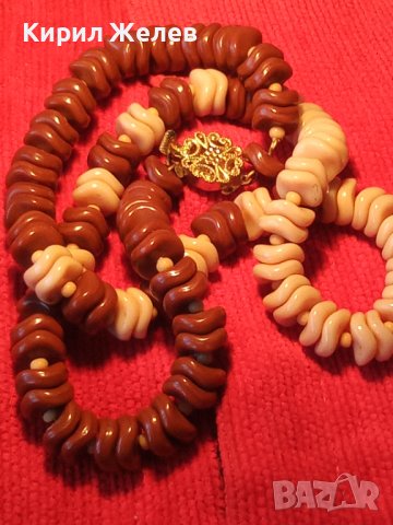 СТАР ГЕРДАН с ПОЗЛАТЕНА ЗАКОПЧАЛКА 30-те ГОДИНИ 12693, снимка 3 - Антикварни и старинни предмети - 29551644