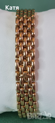 Златен 18 кт часовник с брилянти, снимка 2 - Дамски - 44715037