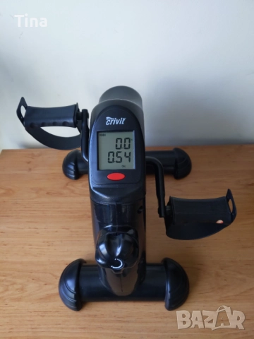 Мини велоергометър, тренажор с педали за упражнения за ръце/крака, снимка 2 - Фитнес уреди - 50470429